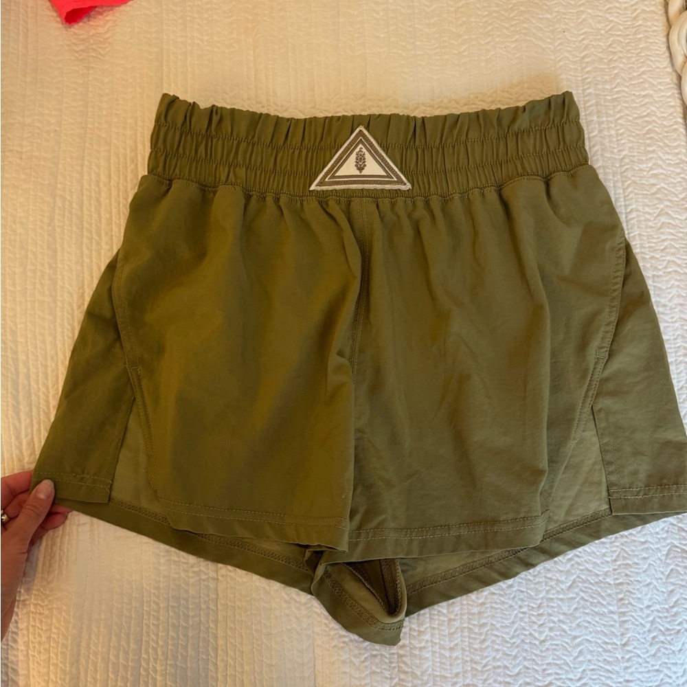 Free People green Athletic Shorts
